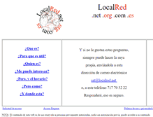 Tablet Screenshot of localred.net